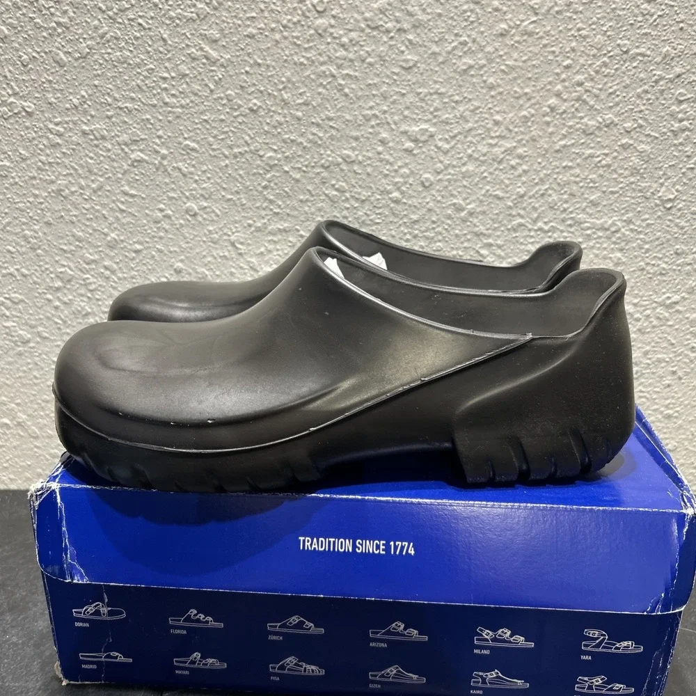 Birkenstock A 640 Polyurethane Black EU 46 US M 13 Mens